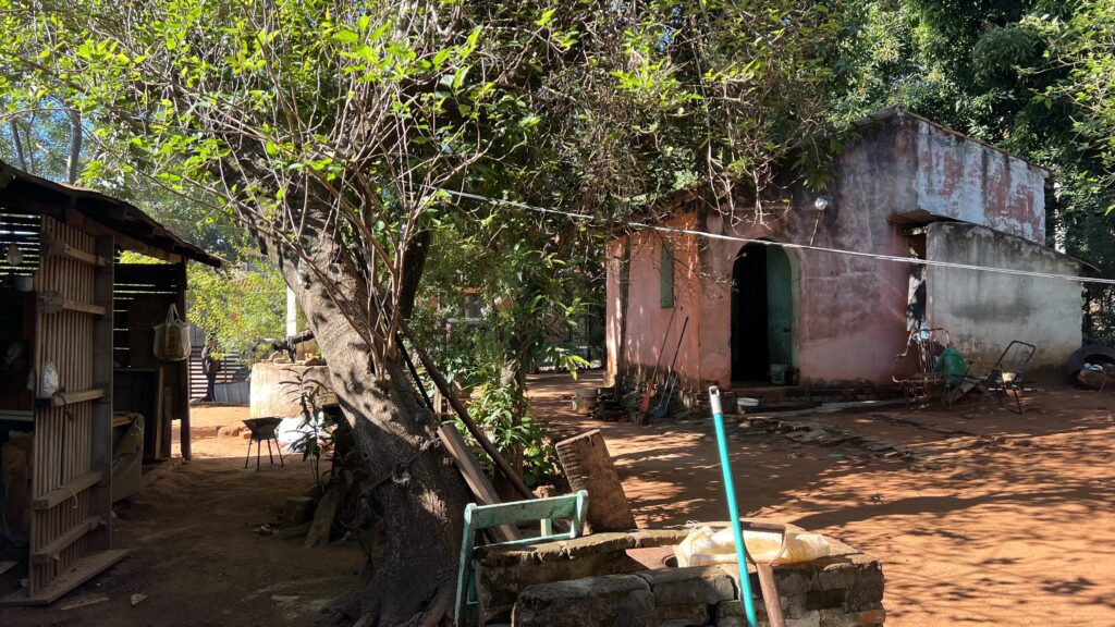 vista del frente desde el fondo